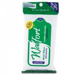 Toallitas Húmedas Walfort Antibacteriales 1/12 Piezas 460609