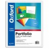 Folder Blanco Carta Portfolio Doble Solapa Oxford 5 Piezas 1/5 61431