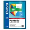Folder Azul Carta Portfolio Doble Solapa Oxford 5 Piezas 1/5 61430