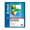 Folder Azul Carta Portfolio Doble Solapa Oxford 5 Piezas 1/5 61430
