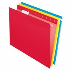 Folder Colgante Colores Tamaño Carta Pendaflex 25 Piezas 1/25 Colores Surtidos 61438