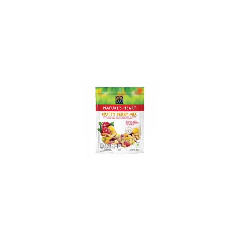 FRUTAS DESHIDRATADAS Y NUECES NATURES HEART 170 G 1/1 071026