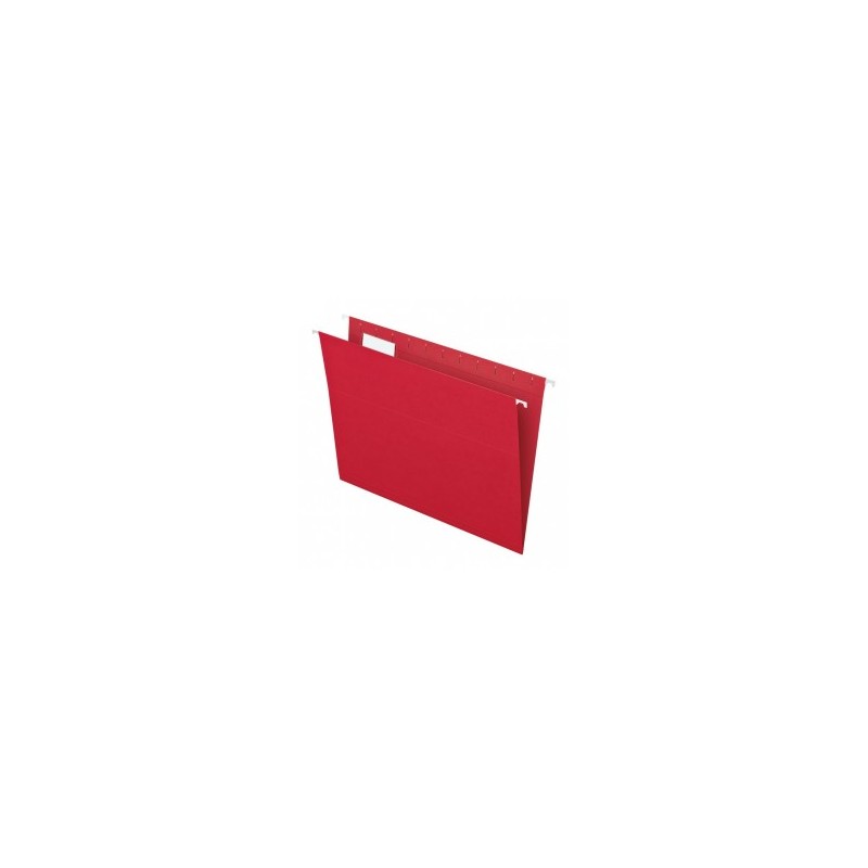 Folder Colgante Rojo Tamaño Carta Pendaflex 25 Piezas 1/25 11883