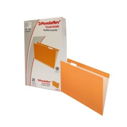 Folder Colgante Naranja Tamaño Carta Pendaflex 25 Piezas 1/25 11882
