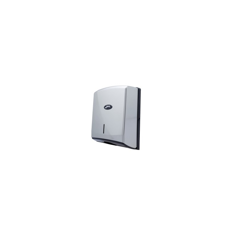 DESPACHADOR DE TOALLA INTERDOBLADA PLÁSTICO ABS PLATA 1/1 AH 35300AU