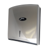 DESPACHADOR DE TOALLA INTERDOBLADA PLÁSTICO ABS PLATA 1/1 AH 35300AU