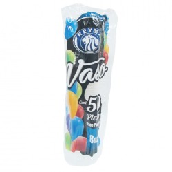 VASO PLASTICO NO.8 REYMA 20/50 080007