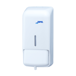 DISPENSADOR DE JABÓN ESPUMA RELLENABLE AZUR BLANCO JOFEL 1/1 AC40000