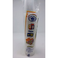 VASO PLASTICO NO.10 REYMA 20/50 080016
