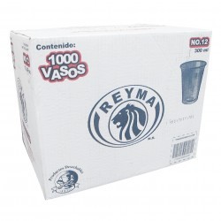 VASO PLASTICO NO.12 REYMA 20/50 080009
