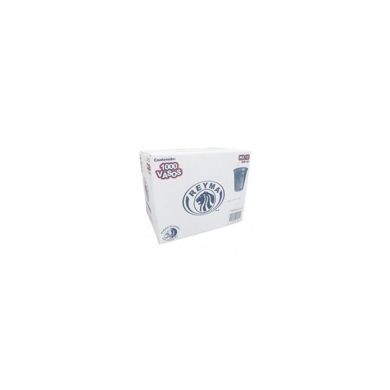 VASO PLASTICO NO.12 REYMA 20/50 080009