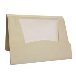 Folder Portadocumentos Polipropileno Blanco Iclip Oxford 1 Pza 1/1 28732