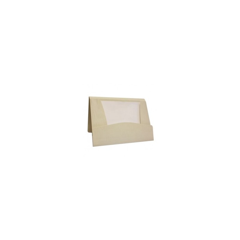 Folder Portadocumentos Polipropileno Blanco Iclip Oxford 1 Pza 1/1 28732
