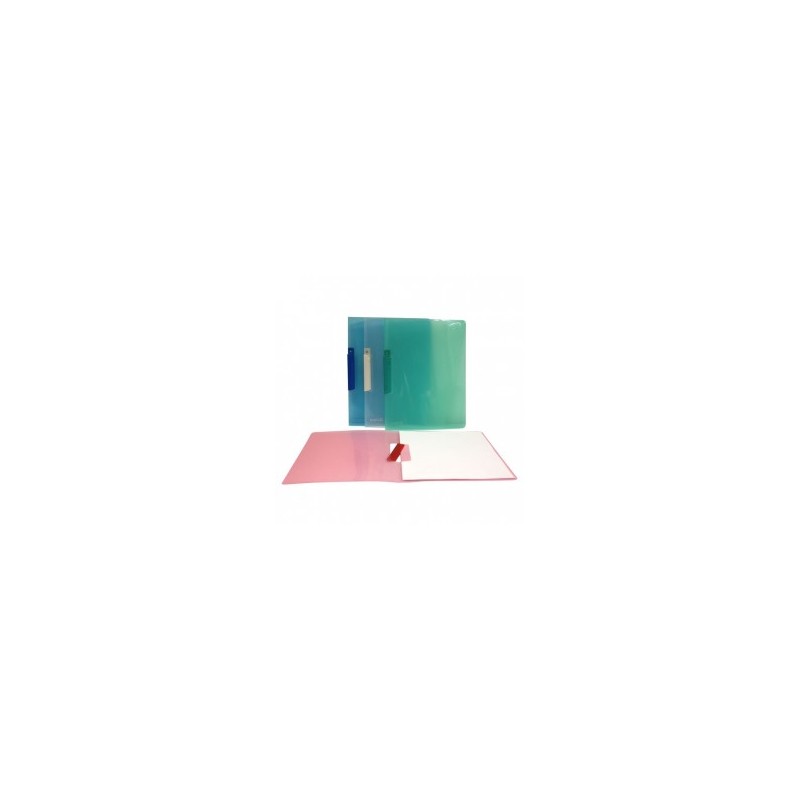 Folder Plastico Transparente de Colores con Clip Oxford 1/1 61599