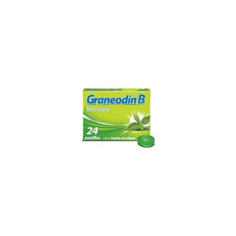 Graneodin B 10 Mg Sabor Menta Eucalipto 1/24 871551