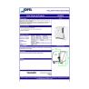 DISPENSADOR DE TOALLA DE PAPEL POR PALANCA AZUR BLANCO JOFEL  1/1 AG16510