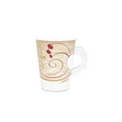 VASO DE CARTON ENCERADO CON OREJA No.8 SOLO CUPS 20/50 00330