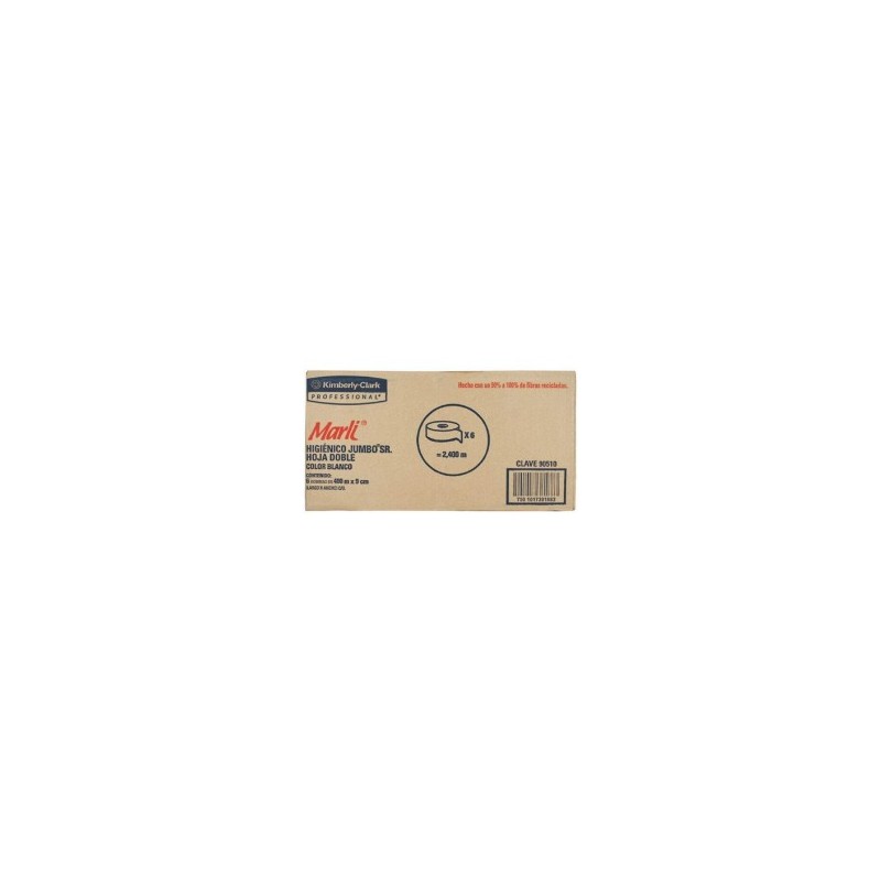 PAPEL HIGIENICO MARLI SENIOR 6/400 90510