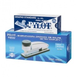 ENGRAPADORA PILOT DE GOLPE TIRA COMPLETA CROMADA MOD 401 1/1 27480