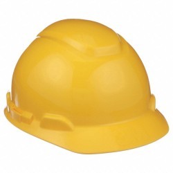 Casco de Polietileno 3M Suspension 4 Puntos Amarillo H-702R 1/1 126880