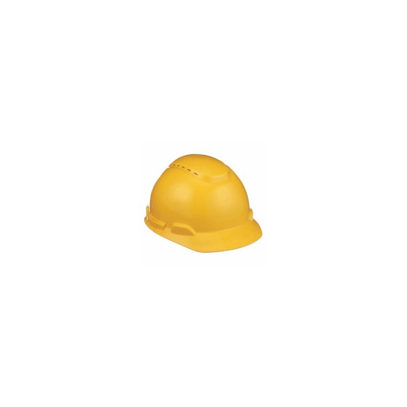 Casco de Polietileno 3M Suspension 4 Puntos Amarillo H-702V 1/1 126881