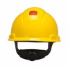 Casco de Polietileno 3M Suspension 4 Puntos Amarillo H-702V-UV 1/1 126883
