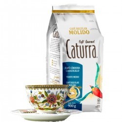 CAFE TOSTADO MOLIDO CORDOBA CARACOLILLO  900 G CATURRA 1/1 113138